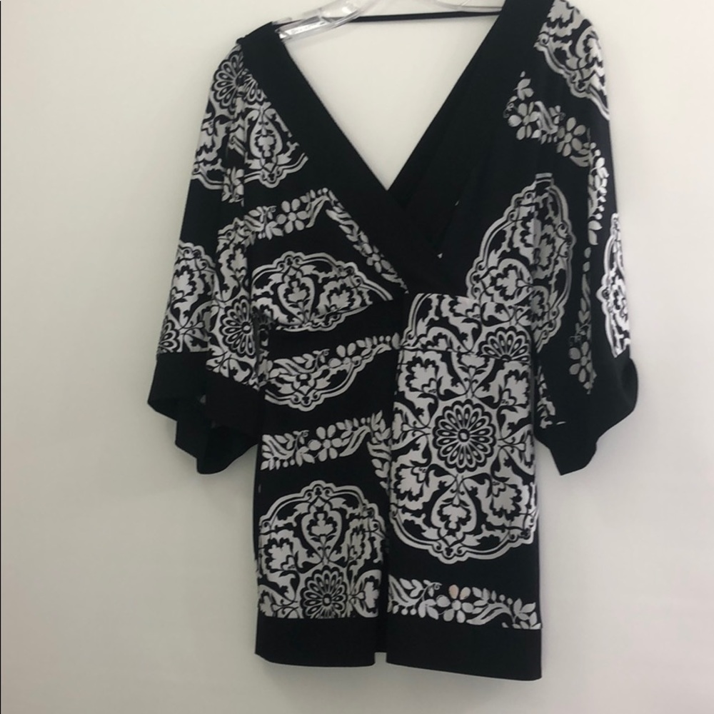 Signature knit blouse